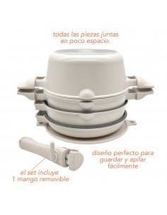 Batería de Cocina 10 Piezas Inducción Carol