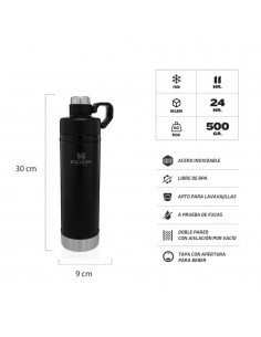 Botella Acero 1 Litro Stanley 2