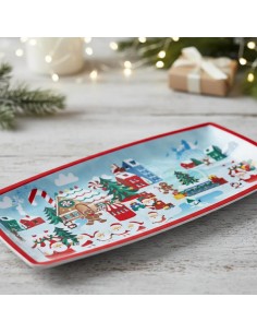 Bandeja Rectangular Navidad