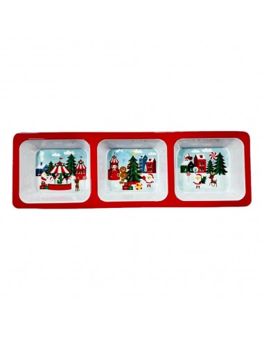 Bandeja 3 Divisiones Navidad