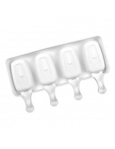 Molde de Silicona para Helado x 4 con Palitos | Andreplast
