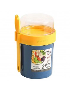 Pote para Yogur / Fruta y Cuchara Zarco | Andreplast