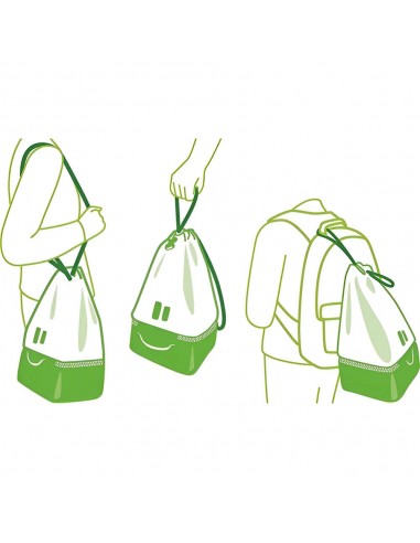 Bolsa Tela Maped Concept Infantil Azul