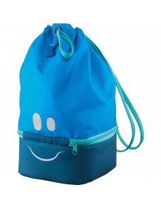 Bolsa Tela Maped Concept Infantil Azul | Andreplast