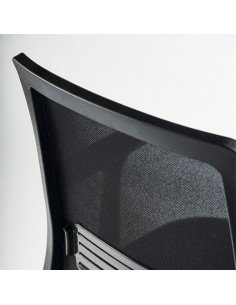 Silla Escritorio Ergonómica Mint Negra | Andreplast