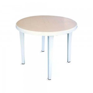 Mesa Redonda Plástica 90 cm Colombraro | Andreplast