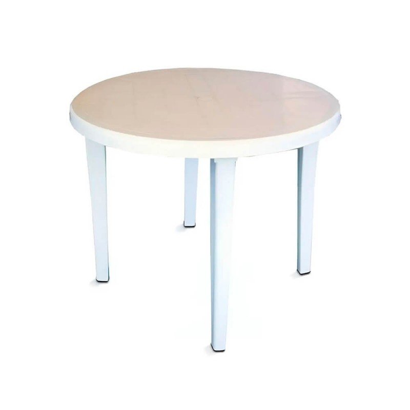 Mesa Redonda Plástica 90 cm Colombraro | Andreplast