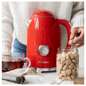 Pava Eléctrica Pastalinda Cucina Bollitore Roja 1,7L | Andreplast