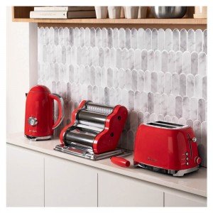 Pava Eléctrica Pastalinda Cucina Bollitore Roja 1,7L | Andreplast