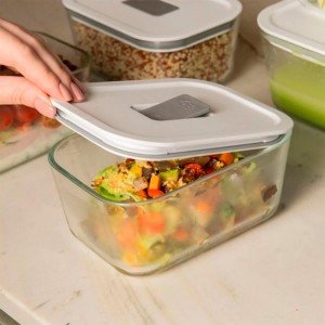 Contenedor de Vidrio Hermético Fresh Lock con Válvula | Andreplast