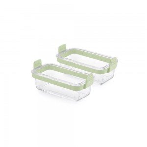 Set 2 Moldes Rectangulares de Vidrio para Airfryer Lékué | Andreplast