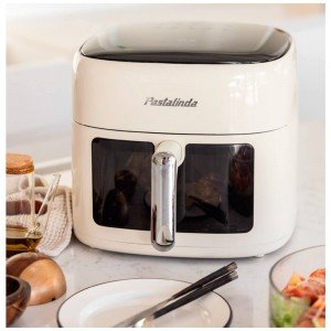 Freidora de Aire Pastalinda Cucina Crema 8L con Visor | Andreplast