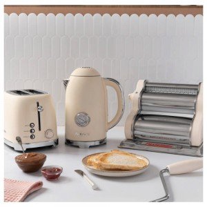 Pava Eléctrica Pastalinda Cucina Bollitore Crema Digital 1.7L | Andreplast