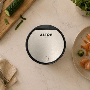 Cesto de Residuos 1,5L Acero Inoxidable Aston Home | Andreplast