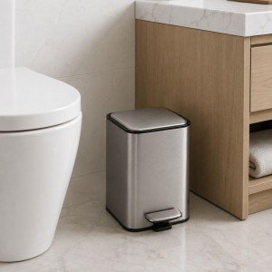 Cesto de Residuos 3L con Pedal Soft Close Aston Home | Andreplast