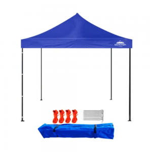 Gazebo Plegable Azul 3x3m Sin Paredes Gadnic | Andreplast