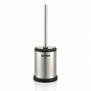 Escobilla de Baño con Soporte Acero Inoxidable Aston Home | Andreplast