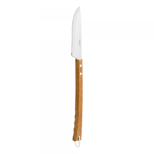 Cuchillo Trinchante Tramontina Churrasco Acero y Madera | Andreplast