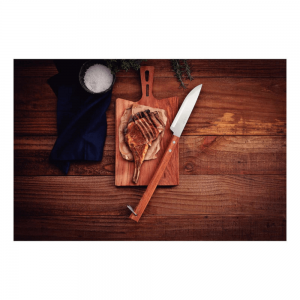 Cuchillo Trinchante Tramontina Churrasco Acero y Madera | Andreplast