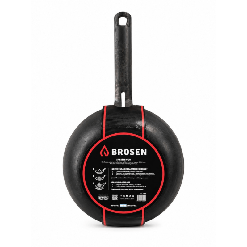 Provoletera Antiadherente Brosen Brogas | Andreplast