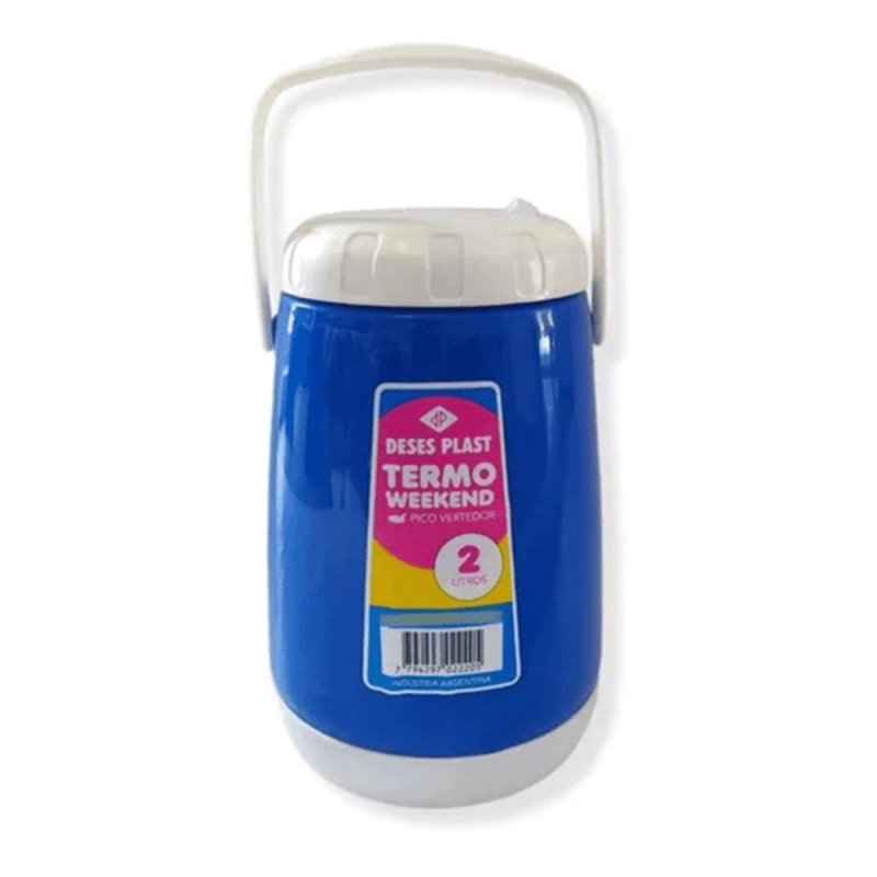 Termo Bidón Térmico Weekend 2L Deses Plast | Andreplast