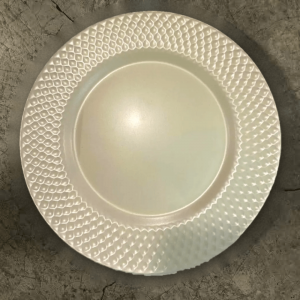 Plato de Sitio 33cm PVC Dorado y Plateado | Andreplast