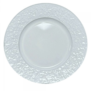 Plato de Sitio 33cm PVC Blanco | Andreplast