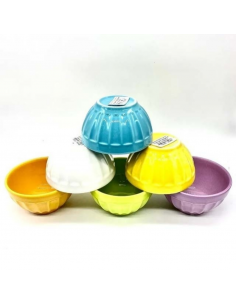 Bowl de Cerámica Estriado 14 cm Varios Colores | Andreplast